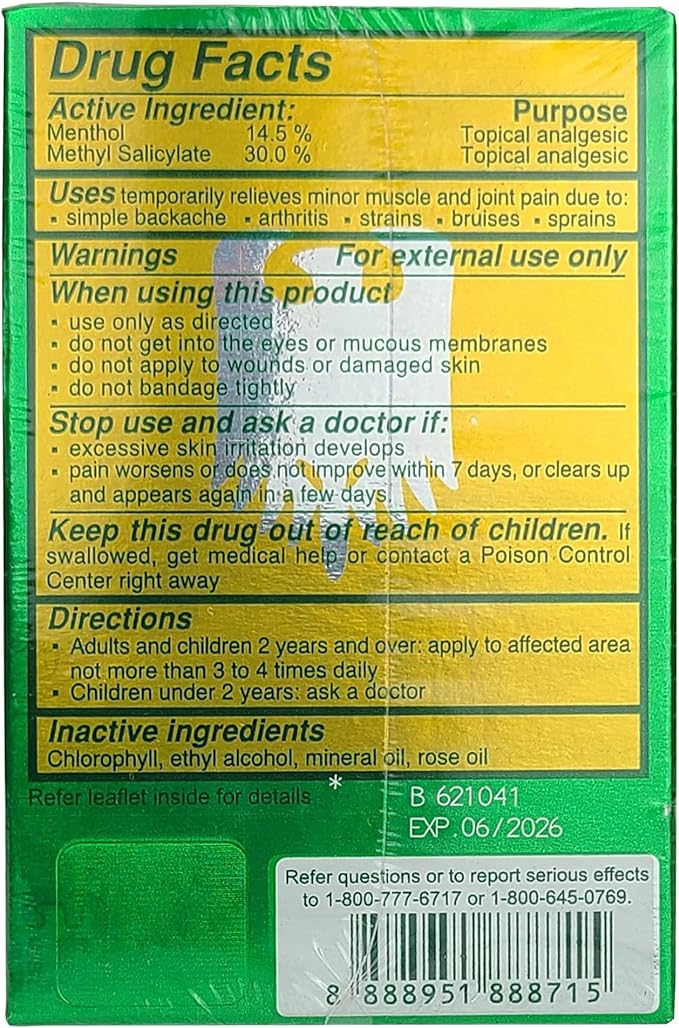 Eagle Brand Medicated Oil - 24ml (Dầu Gió Con Ó)