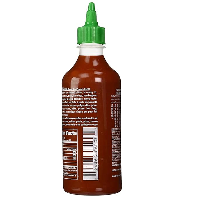 Huy Fong Sriracha Hot Chili Sauce - 17oz (Tương Ớt Huy Fong)