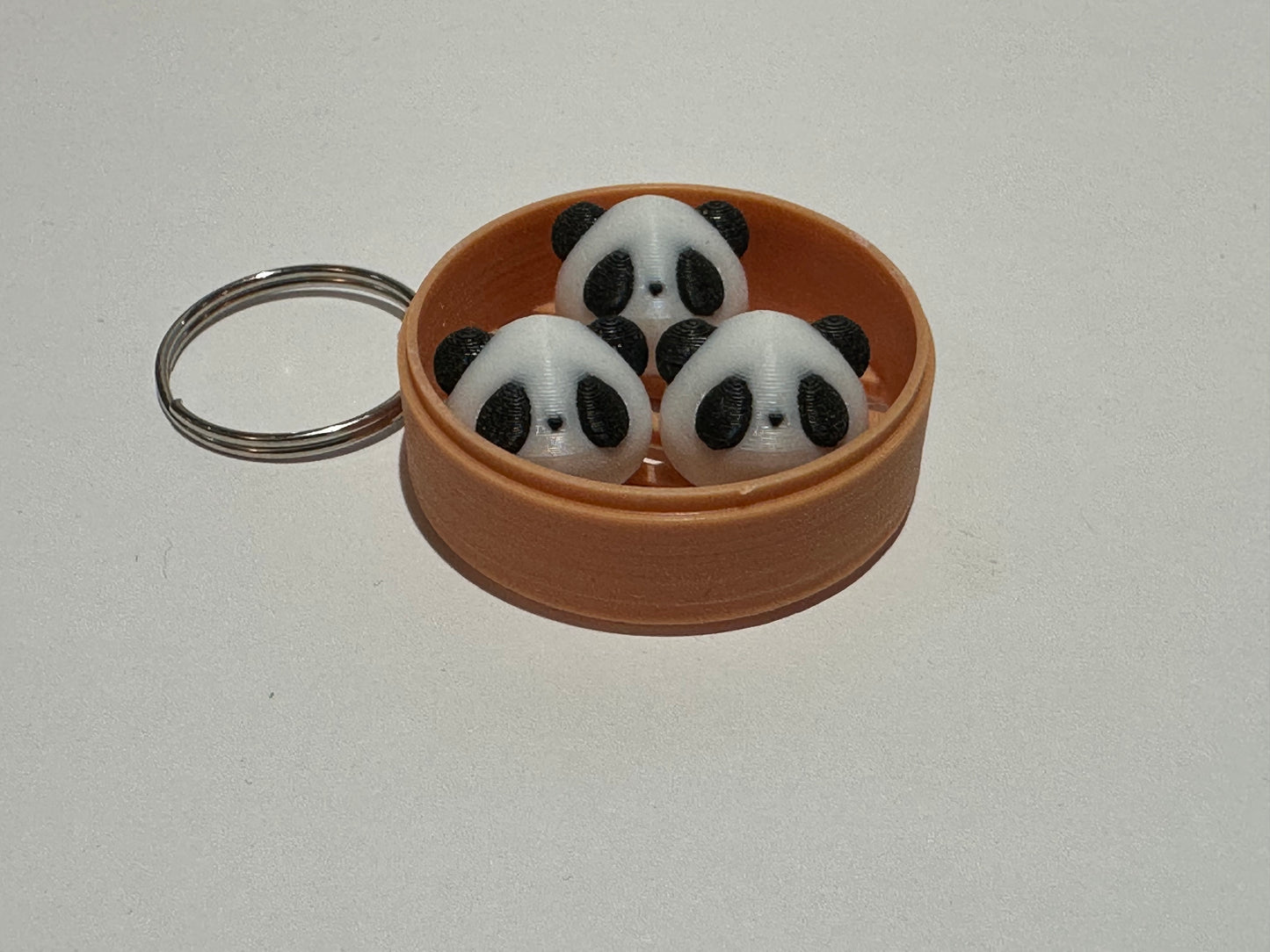Animal Dim Sum Keychain – Cute 3D Printed Dumpling Animal Charm | Choose Your Favorite Animal
