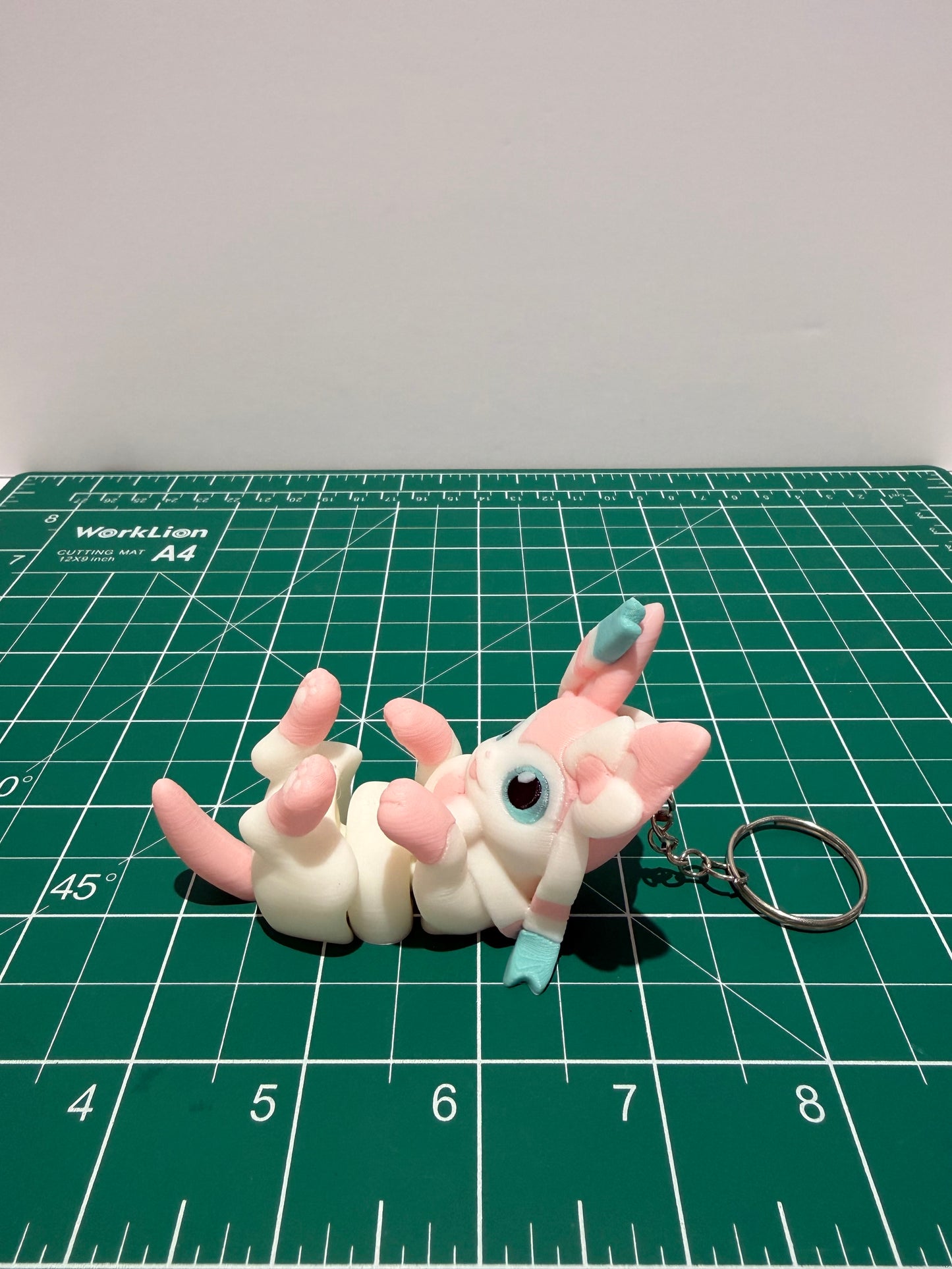 3D Printed Articulated Fox Keychains | 4" Flexible Animal Fidget Toys (Starter/Evolution Set)