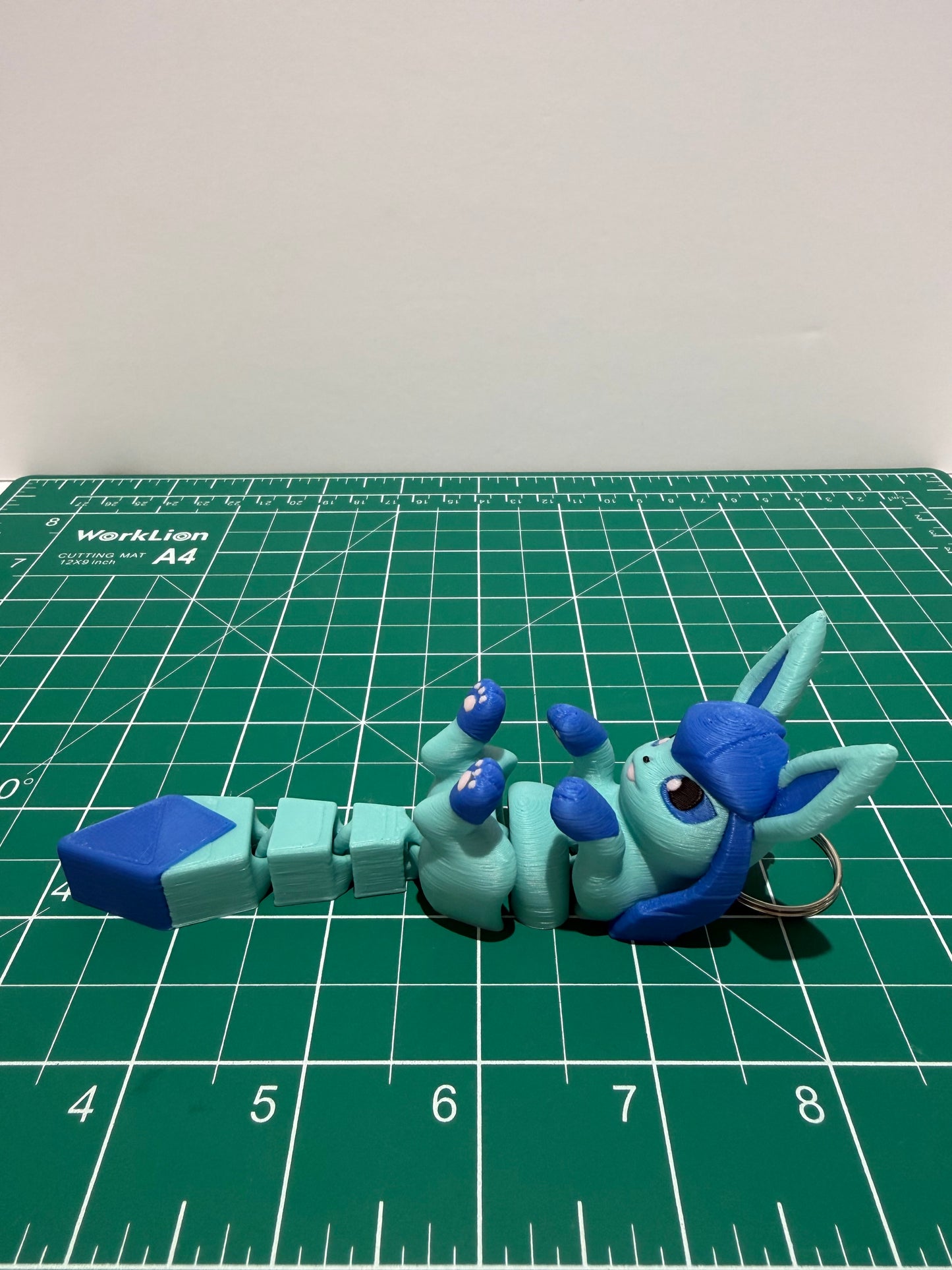 3D Printed Articulated Fox Keychains | 4" Flexible Animal Fidget Toys (Starter/Evolution Set)