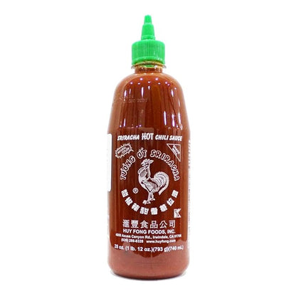 Huy Fong Sriracha Hot Chili Sauce - 28oz (Tương Ớt Huy Fong)