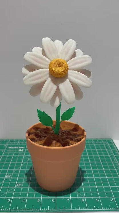 3D Printed Date Night Daisy Spinner | Random Date Idea Generator for Couples